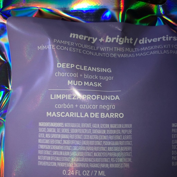 5piece Freeman beauty glow sheet masks kit with applicator & passport holder new - Picture 15 of 15